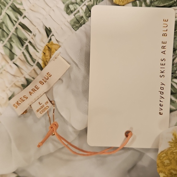 💕SKIES ARE BLUE💕 Pineapple Skirt Large L NWT - Picture 8 of 10